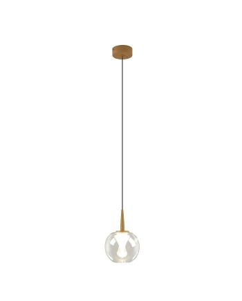 ANDRÓMEDA * COLGANTE 1L - BASE ORO - CRISTAL TRANSPARENT 8941